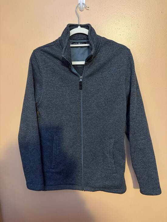 Beverly Hills Polo Club Other - Beverly Hills Polo Club‎ Men's Charcoal Heather Sweater Fleece Full-Zip Jacket